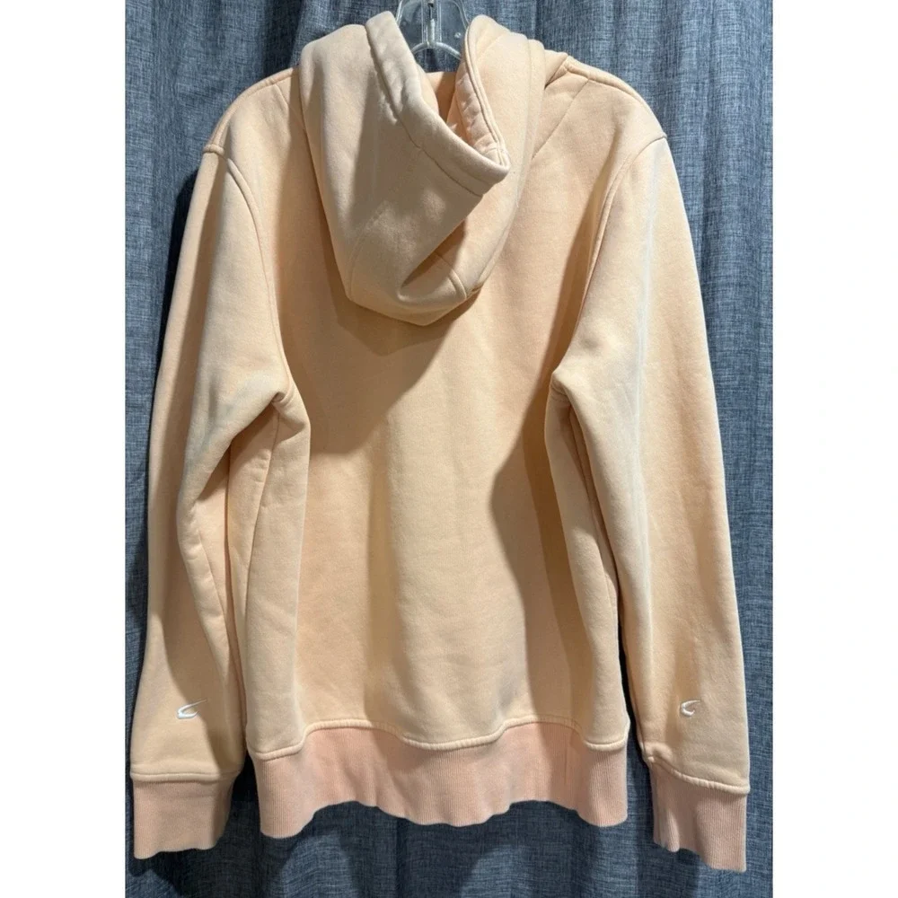 BOXRAW Women's Size Medium Peach Hoodie Sweatshirt Heavyweight Peach EUC